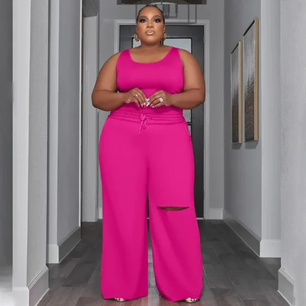PlusxShe Tanked and Tailored Set Plus Size Fashion