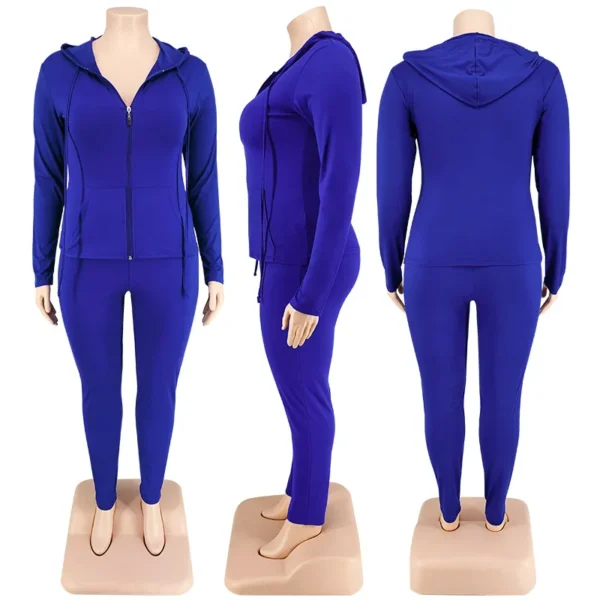 PlusxShe Relax Fitted Set Plus Size Fashion - Image 2