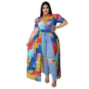 PlusxShe Blooming Beauty Blouse Plus Size Fashion