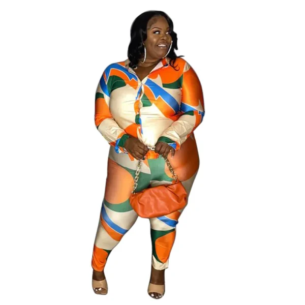 PlusxShe Artistic Expression Set Plus Size Fashion