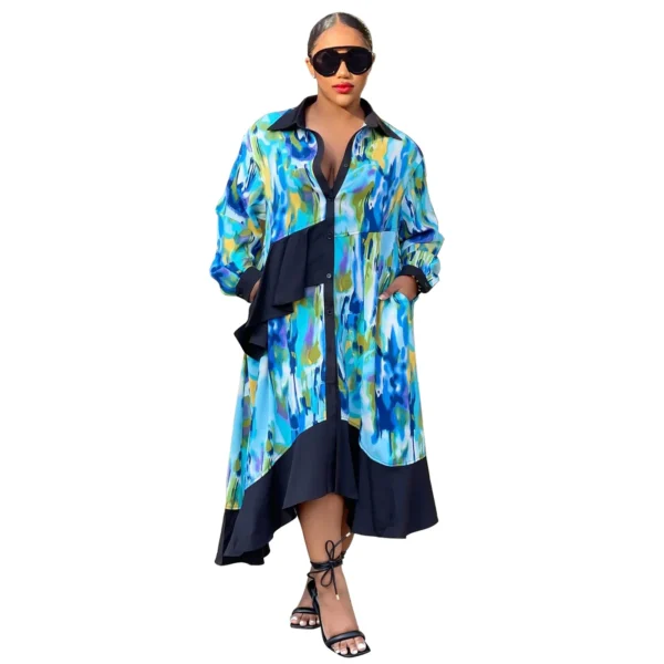 PlusxShe Modern Masterpiece Dress Plus Size Fashion