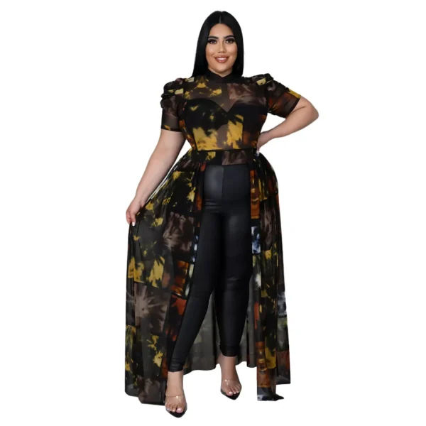 PlusxShe Blooming Beauty Blouse Plus Size Fashion - Image 6