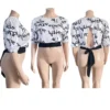 PlusxShe Cropped and Coded Top Plus Size Fashion - Image 5