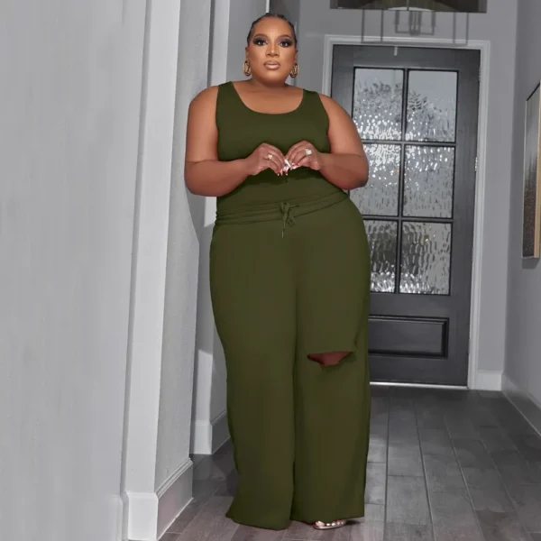 PlusxShe Tanked and Tailored Set Plus Size Fashion - Image 5