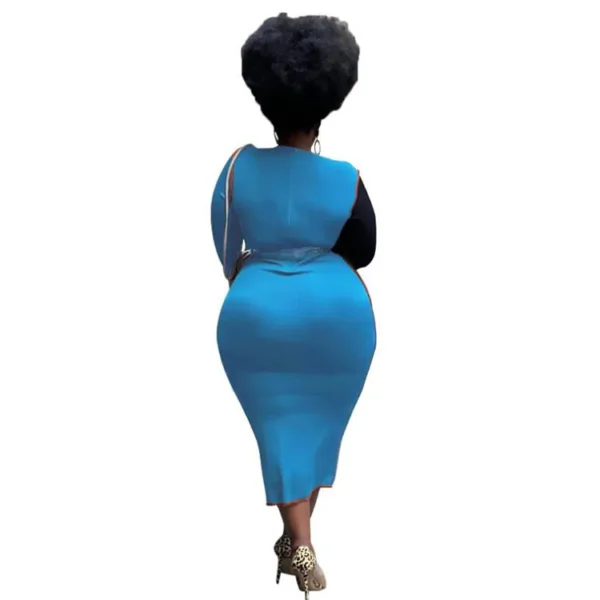 PlusxShe The Splice is Right Dress Plus Size Fashion - Image 5