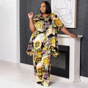 PlusxShe Breezy Blend Set Plus Size Fashion