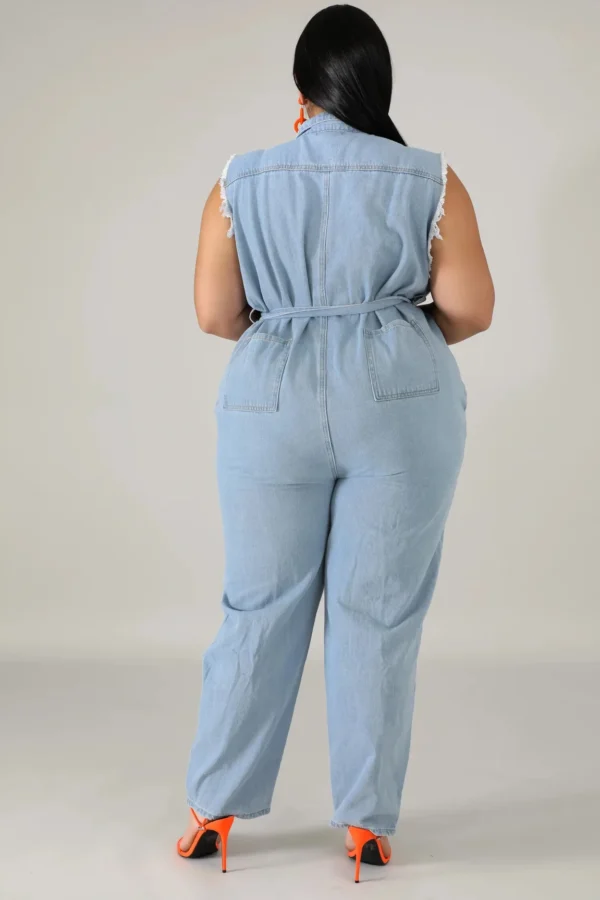 PlusxShe Wonderlust Jumpsuit Plus Size Fashion - Image 2