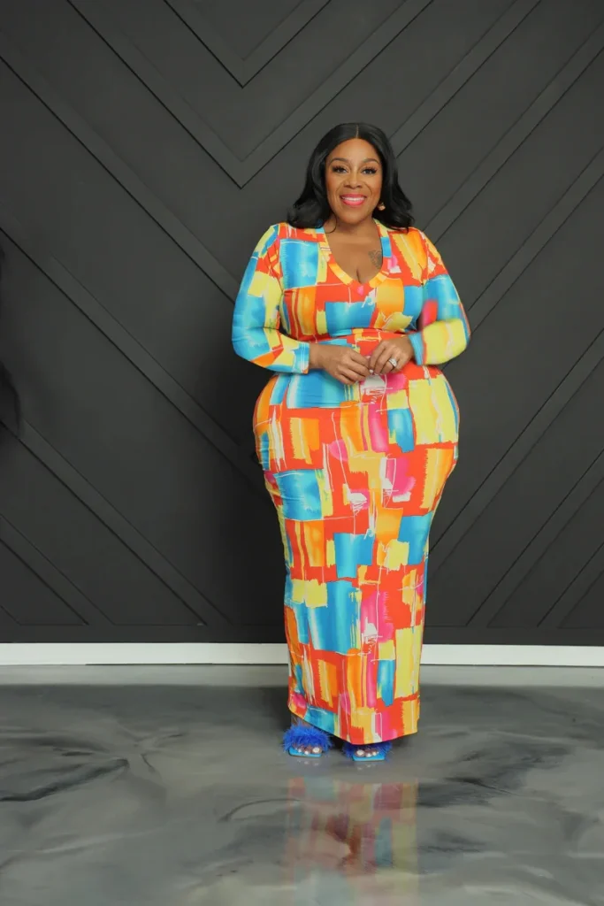 PlusxShe Color Pop Dress Plus Size Fashion