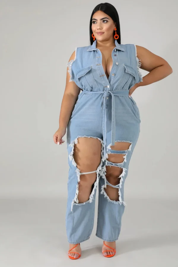 PlusxShe Wonderlust Jumpsuit Plus Size Fashion - Image 3
