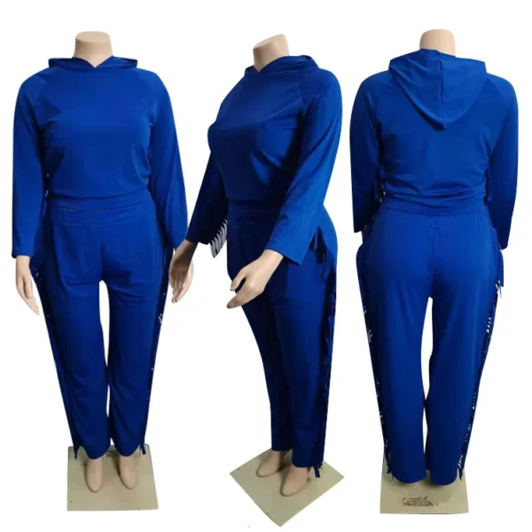 PlusxShe Playful Poly Set Plus Size Fashion - Image 3