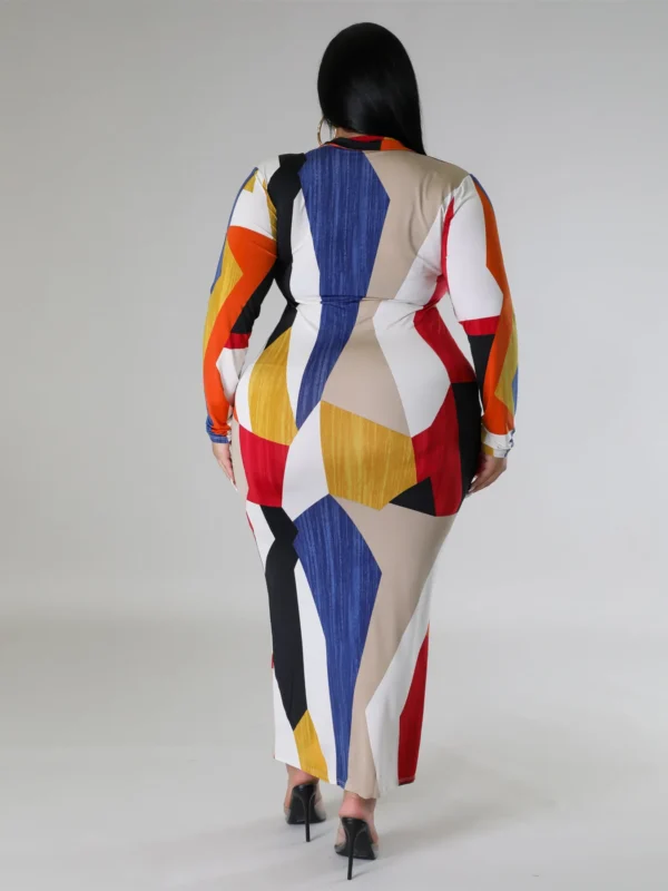 PlusxShe Moody Dress Plus Size Fashion - Image 2