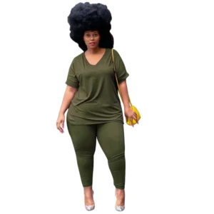 PlusxShe Effortless Style Set Plus Size Fashion