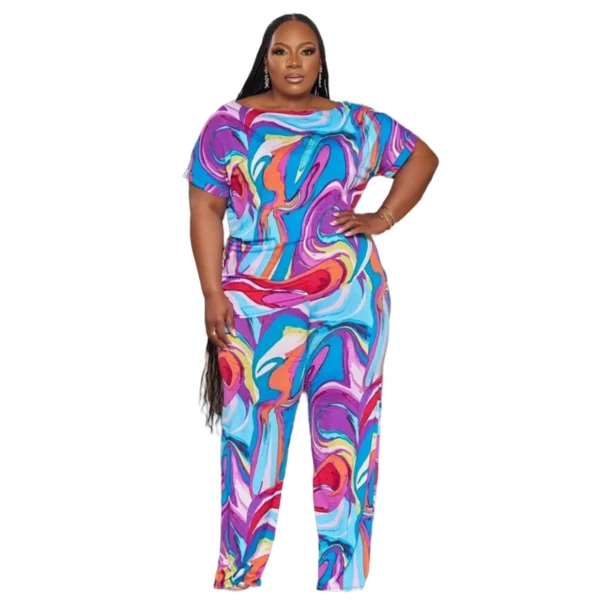 PlusxShe Vivid Hues Set Plus Size Fashion