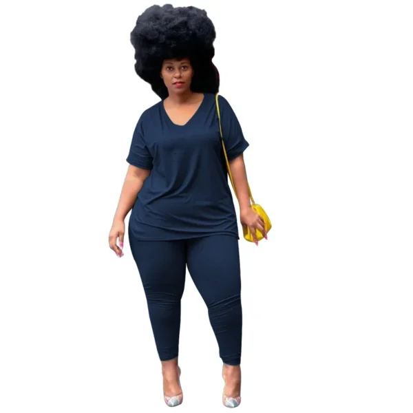 PlusxShe Effortless Style Set Plus Size Fashion - Image 5