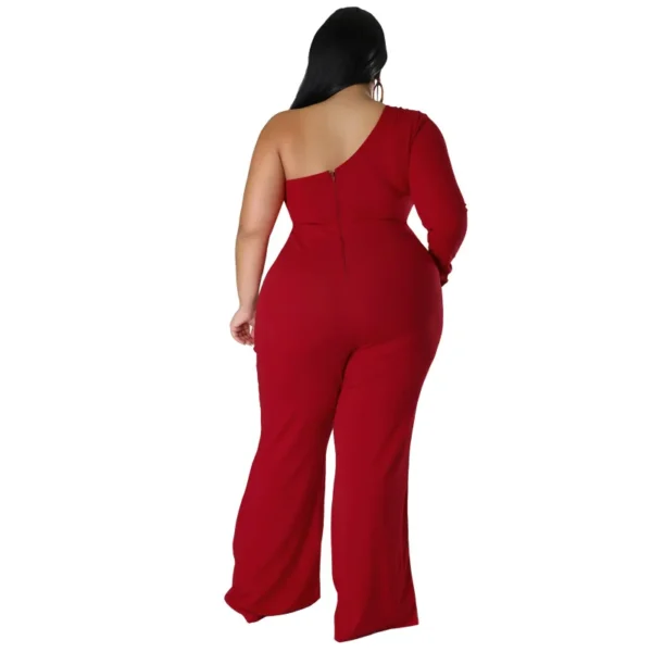 PlusxShe Diamond Dash Jumpsuit Plus Size Fashion - Image 2
