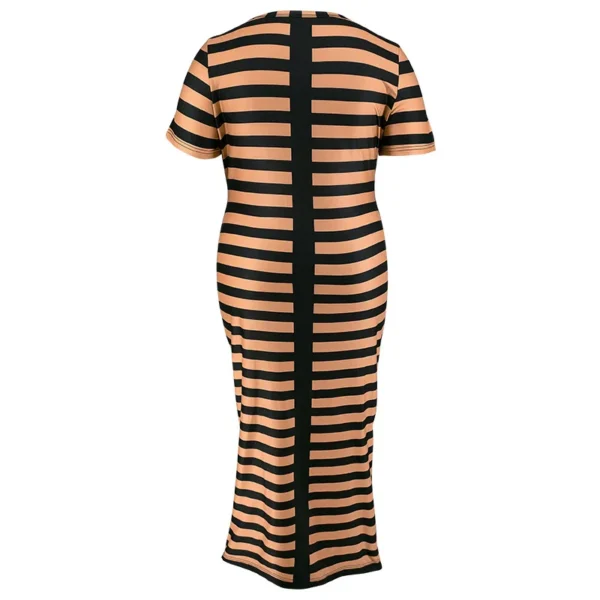 PlusxShe Stripe It Up Dress Plus Size Fashion - Image 5