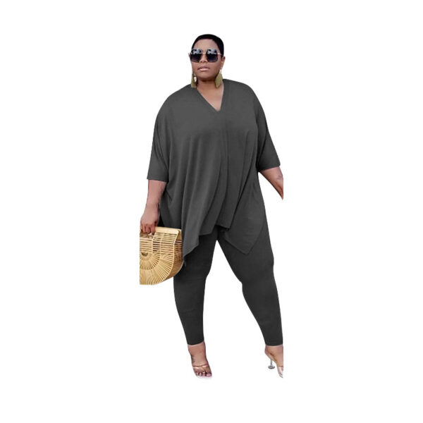 PlusxShe Pure Ease Set Plus Size Fashion - Image 2
