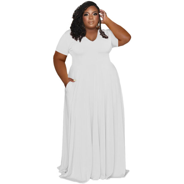 PlusxShe Melody Maxi Dress Plus Size Fashion - Image 6