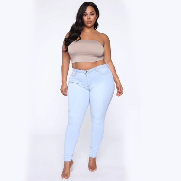 PlusxShe Flex Jeans Plus Size Fashion - Image 5