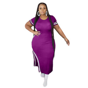 PlusxShe Jersey Dress Plus Size Fashion